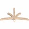 Ekena Millwork Davenport Smooth Timber Gable Bracket, Douglas Fir, 60"W x 38"H x 3 1/2"D x 3 1/2"F, 15/12 Pitch GBW060X38X0404DAV00SDF - alternate 3